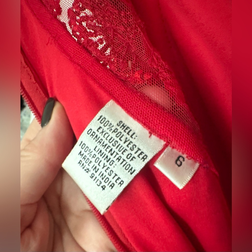 Scala Dazzling Ruby Sequin Dress - image 8